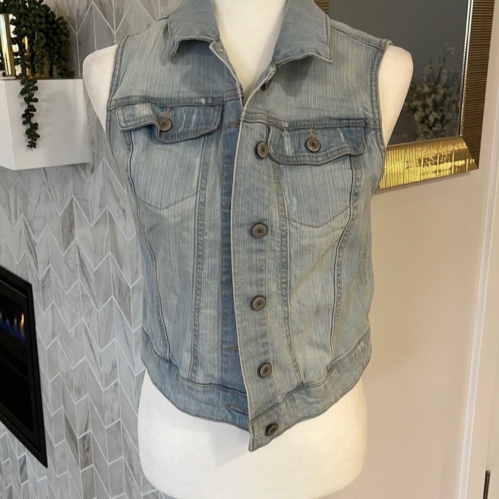 Denim vest